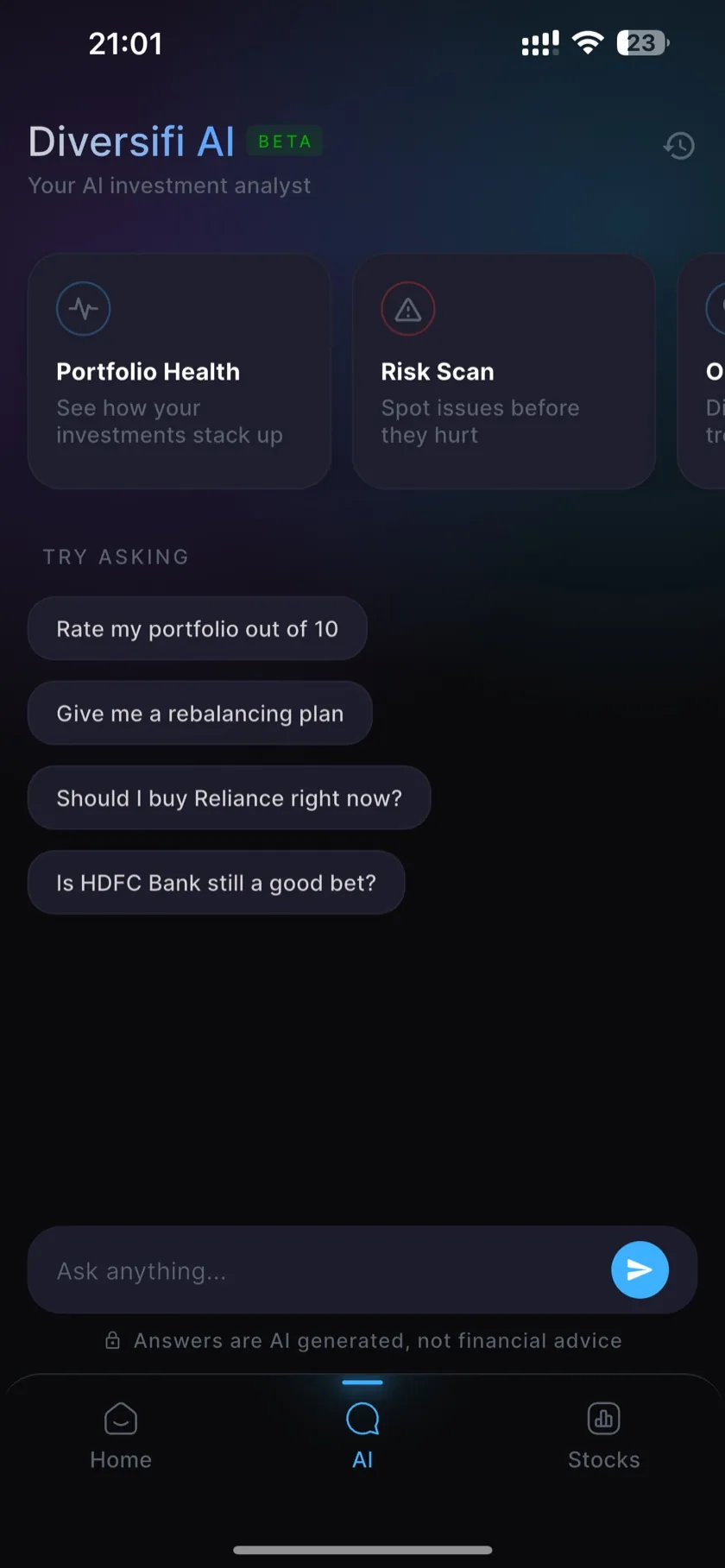 Ask it anything
